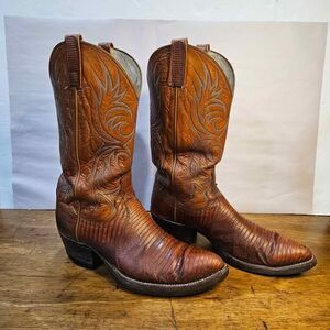 Dan Post Lizard Skin Cowboy Boots